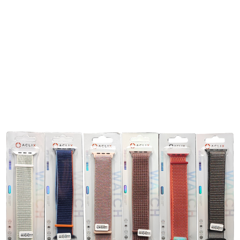 بند اپل واچ طرح اسپرت sport loop سایز 42/44/45/49 1 بند اپل واچ طرح اسپرت ot loop